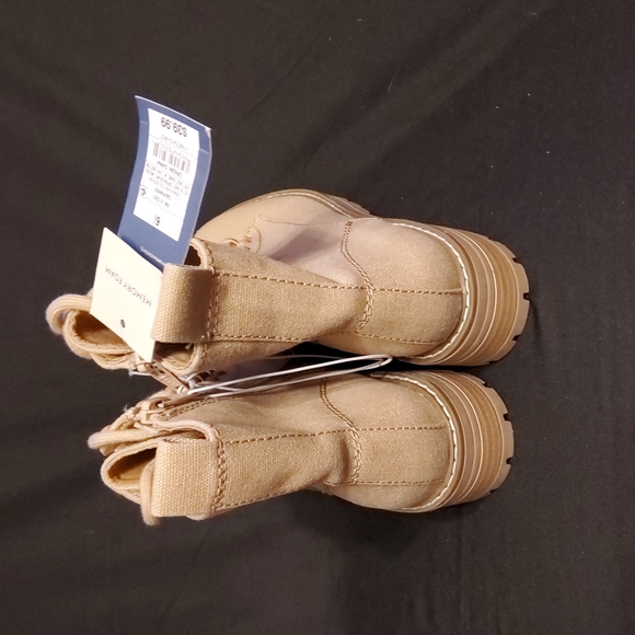 Women's Parker Lace-Up Combat Boots - Universal Thread™ Tan - Picture 6 of 7